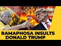 SOUTHFRICAN PRESIDENT SHOCKS THE WORLD