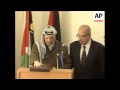 Gaza - Arafat Is Sworn In