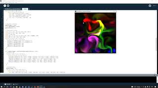 Fluid Simulation in Processing - First Try