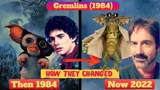 🐲 Gremlins (1984) ★ Cast Then and Now 2022 👹 Gremlins Monster [How they changed]