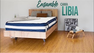 Ensamble Cama Libia - Hogar Venecia Muebles