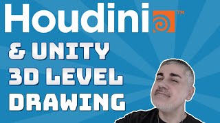 How to draw 3D unity levels with houdini for your indie gamedev projects