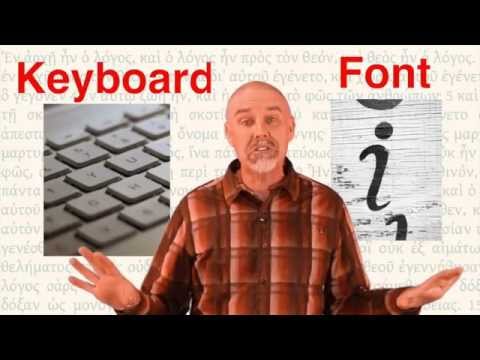 How to install Greek fonts and type in Greek How to install Greek fonts and type in Greek