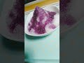 ぶどう🍇味のかき氷食べてみた！！