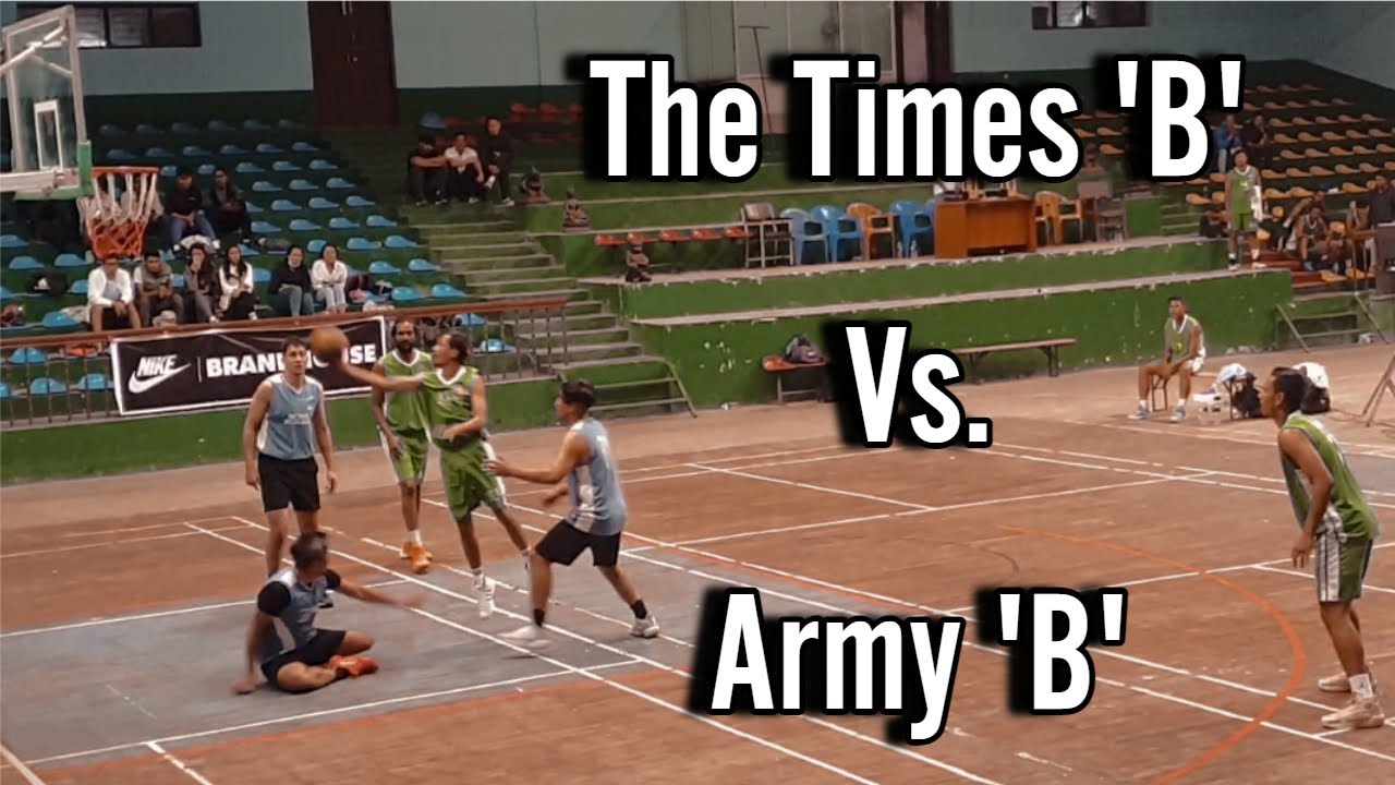 The Times 'B' Vs. Army 'B' | Semifinal | Men's 3x3 Basketball - YouTube