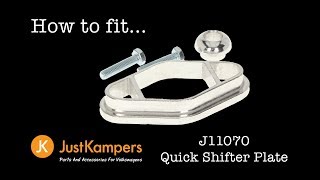 How to fit J11070 Quick Shifter Plate