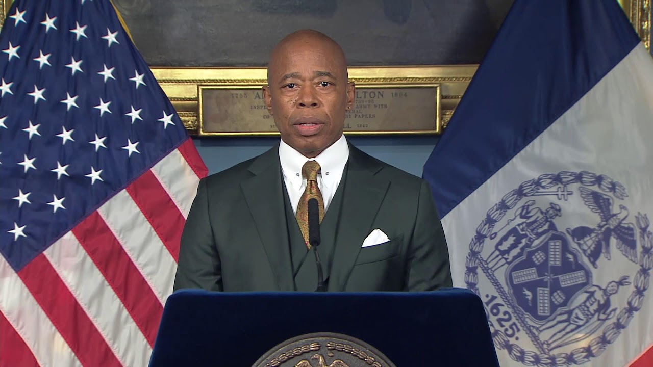 Mayor Eric Adams Delivers Address On Mental Health Crisis In New York ...