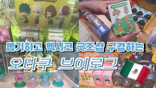 [오타쿠브이로그 #36] 🐰🐧 | 뽑기하고 멕시코🇲🇽 굿즈샵 구경하는 오타쿠 브이로그 | 멕시코 굿즈샵 | 수원굿즈샵 | 더굿즈 | 브라더굿즈 | 뽑기깡 | 가챠깡 | 히로아카 |