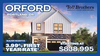 Inside Toll Brothers’ MOST IMPRESSIVE Model Home in Portland, Oregon | Orford Model Tour