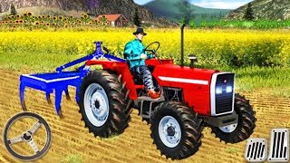 Real Tractor Driving Simulator 2019 New: Offroad Drive 3D  - Android GamePlay