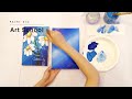 paint sip畫飲【art school 單色漸層blue】