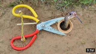How to make easy snake strap using scissors