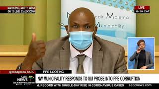 #COVIDCORRUPTION | North West municipality responds to SIU probe into PPE corruption