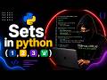 Python Sets in One Video | Complete Beginner Guide with Examples 🔥