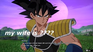 They actually added this dialogue!! Hilarious interactions! #dragonball #gaming #dragonballz