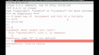 python variables assignment and assignment chaining