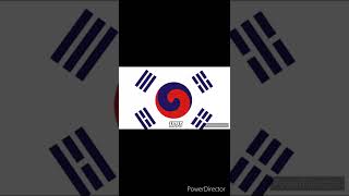 South Korea historical flags