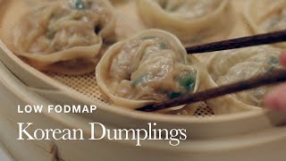 IBS Friendly, Low FODMAP RecipeㅣKorean Pork Dumplings 🥟 (Mandu, 만두)ㅣ저포드맵 식단 - 고기 만두 만들기 (저포드맵 레시피)