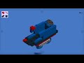 lego thomas and friends rws thomas the tank engine mk2 how to build