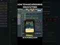 Afroswing Drum Pattern in FL Studio  #musicproducer #beatmaking