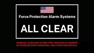 All Clear US Military Base - Alarm Red (IRAQ)