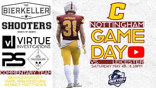 Nottingham Caesars Vs Leicester Panthers BAFA NFC1 Midlands Week 4