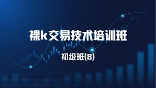 裸K交易技術班---初級班（8）趨勢線的畫法和用法(二)Basic course on candlestick charting technology（8）