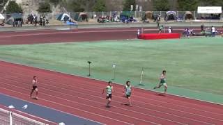 2014 みちのく春季陸上一関大会 男子 200m 決勝7組