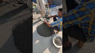 how to make a finest mortar for plaster work #construction