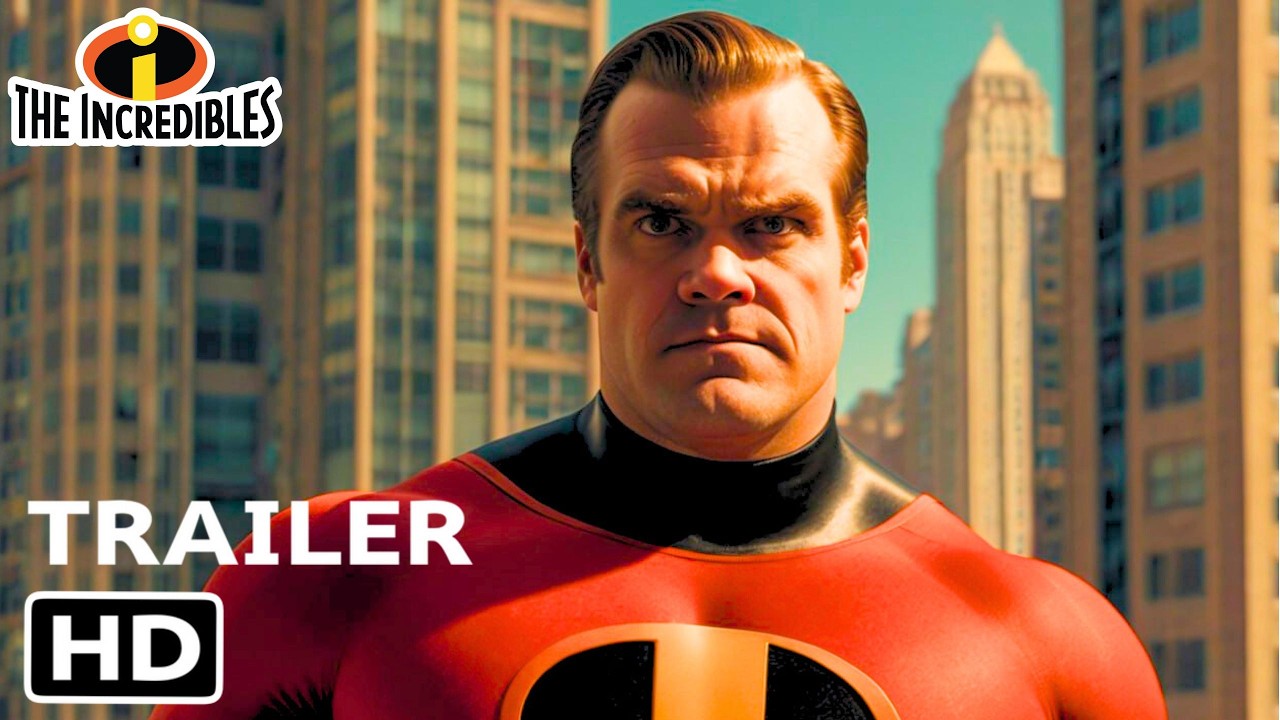 The Incredibles Teaser Trailer David Harbour Scarlett Johansson
