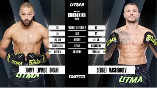 Jimmy Livinus Omani Vs Sergej Maslobojev | UTMA 11| Full Fight