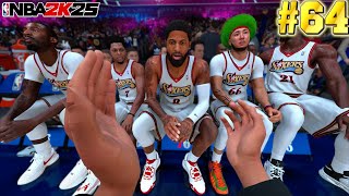 【NBA 2K25】#64 ヤニスは怪我した状態でもドラモンドを吹っ飛ばして簡単に得点決めるから結局最強でした 【PS5版マイキャリア】