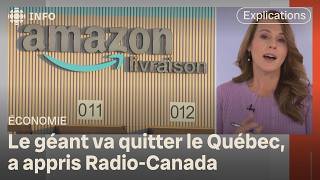 Amazon met fin à ses activités au Québec