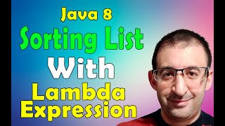 15- Java 8 Tutorial - Sorting Elements of List with Lambda Expression