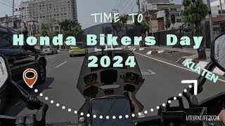 Riding Bareng Honda ADV Semarang di acara Honda Bikers Day Klaten 2024