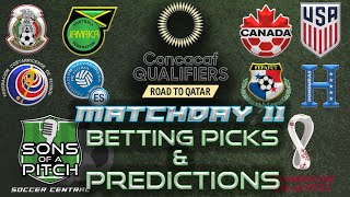 CONCACAF World Cup Qualifying 2022 Betting Picks and Predictions | Matchday 11