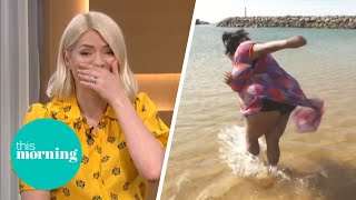 Alison Hammond Nearly Falls in the Sea in Madeira | This Morning