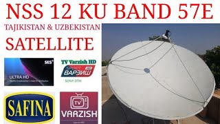 NSS 12 AT 57 E KU BAND FULL DISH SATEING AND CHANEL LIST