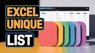 Combine multiple columns into one Unique List in Excel