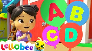 Lellobee ABC Dance! | Lellobee by CoComelon | Sing Along | Nursery Rhymes and Songs for Kids