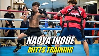 Naoya Inoue Mitts Training