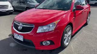 2013 Holden Cruze Sri-V Automatic