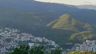 Rhodope Mountain in Bulgaria and Smolyan City- nature ambient sound and birds singing