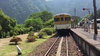 山あいの廃線安野駅の哀愁。