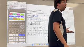 Linear Programming - a practical example (using CASIO Calculator)