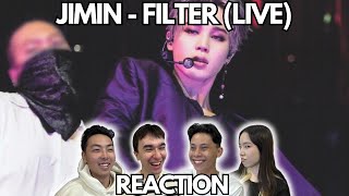 JIMIN FILTER LIVE REACTION!!