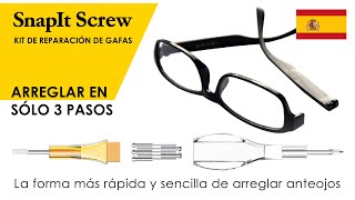 Kit de reparación de gafas de SnapIt Screw II El mejor kit de reparación de gafas en 2024