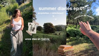 summer diaries ep.01: solsticio de verano, propósitos, visionboard...