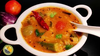 സാമ്പാർ പൌഡർ ഇല്ലാതെ ഒരു കിടിലൻ സാമ്പാർ || sambar kerala style ||Sambar recipe Malayalam ||Ep. #151