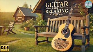 Soothing, Relaxing Music Reduces Stress - Guitar Instrumental Classical & American Landscapes 4K